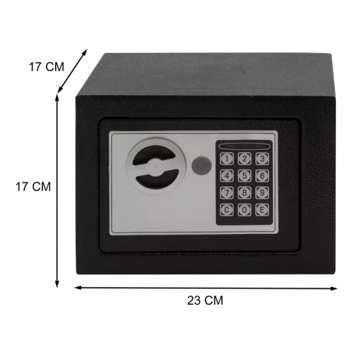 Caja Fuerte Reforzada 23x17x17cm