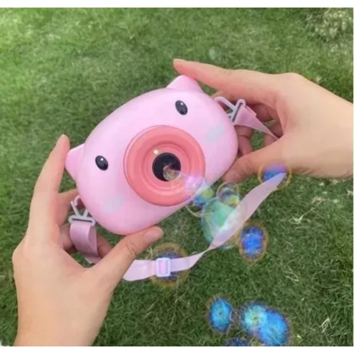 Burbujero con Forma Cámara De Fotos Cerdito