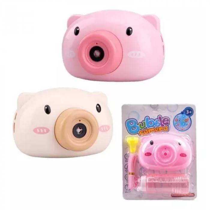 Burbujero con Forma Cámara De Fotos Cerdito