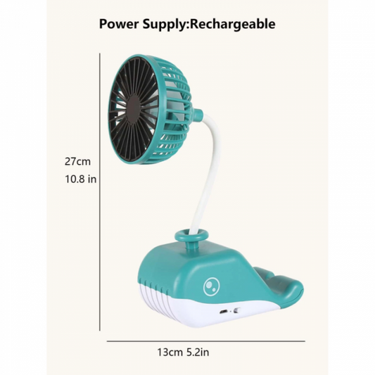 Ventilador Porta Celular Ballena
