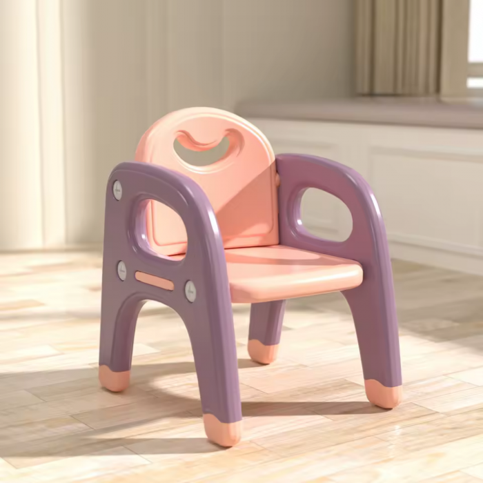 Combo Silla Y Mesa Infantil Colores Rosa