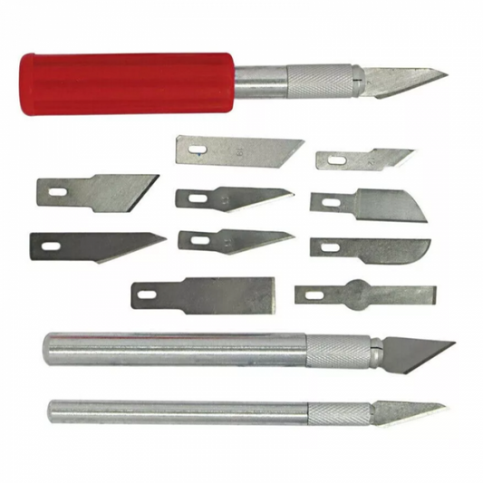 Set Cutter Bisturi 16 Piezas con Estuche