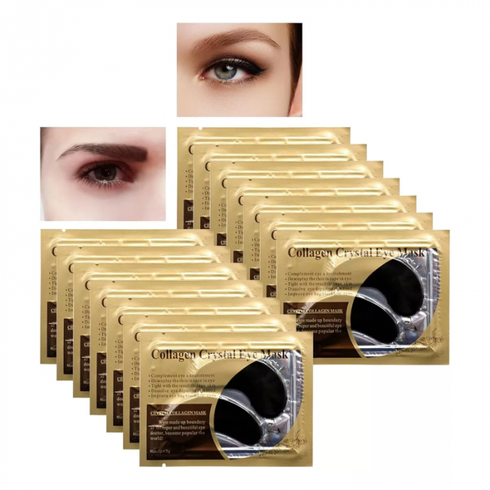 Parche Para Ojeras Colágeno Collagen Crystal Todo Tip D Piel X10