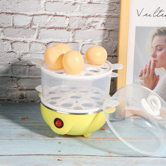 Vaporera/Huevera Doble Eléctrica 220v
