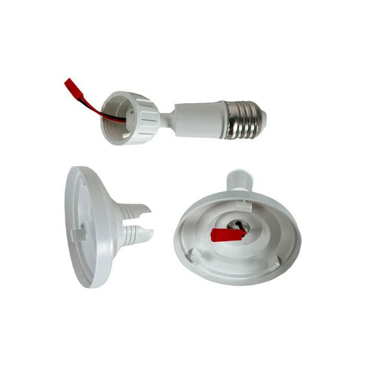 Ventilador con Luz Rosca E27